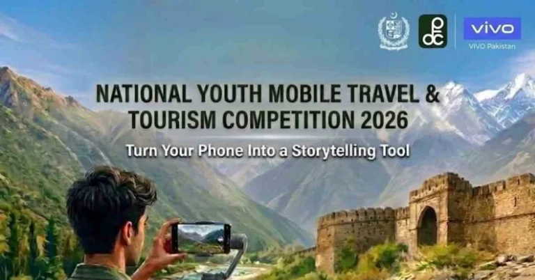 Image showcasing poster of official tourism videography competition 2026.